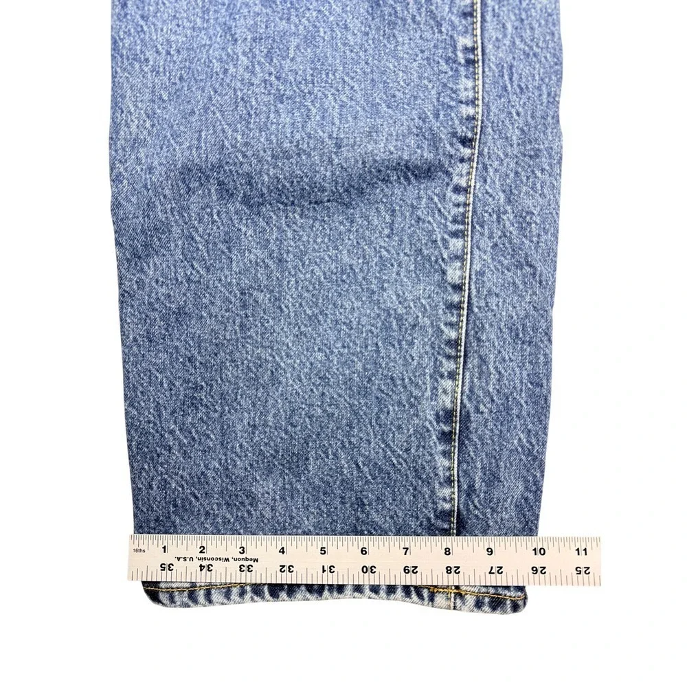 Superdry & Co Denim Wide Leg Jeans Mens 32x32 Blue Organic Cotton